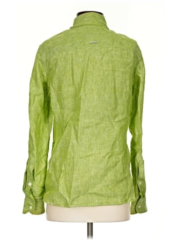 Anne Klein Long Sleeve Button-Down Shirt (view 2)