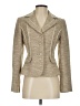 Tahari 100% Polyester Tweed Gold Blazer Size 4 - photo 1