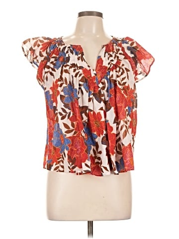 Maurices Short Sleeve Blouse (view 1)