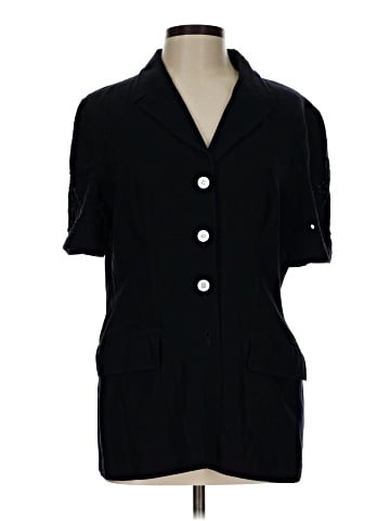 Escada by Margaretha Ley 3/4 Sleeve Button-Down Shirt (view 1)