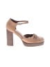 Jeffrey Campbell 100% Leather Tan Brown Heels Size 8 - photo 1