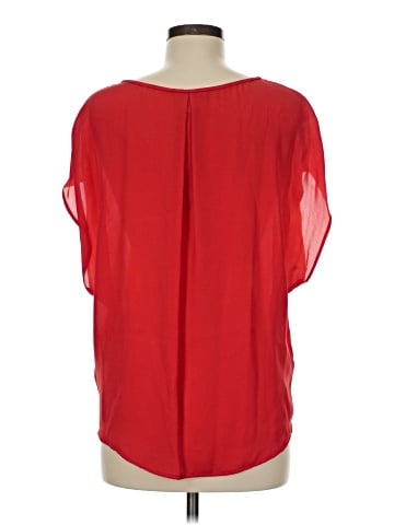 Joie Short Sleeve Silk Top (view 2)