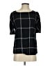 Vince Camuto Black Short Sleeve Blouse Size S - photo 1