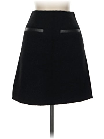 Theory Faux Leather Skirt (view 1)