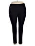 Active Solid Black Active Pants Size 22 - photo 1