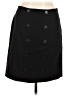 AK Anne Klein Solid Black Formal Skirt Size 6 - photo 1