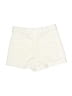 MNG Ivory White Khaki Shorts Size XXS - photo 2