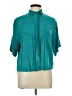 Assorted Brands Teal Short Sleeve Blouse Size L - photo 1