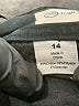 maddie Solid Black Jeans Size 14 - photo 4
