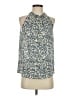 Ramy Brook 100% Silk Blue Sleeveless Silk Top Size S - photo 1