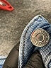 Levi's Hearts Blue Jeans Size 29 waist - photo 9