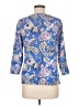 Talbots Paisley Blue 3/4 Sleeve Blouse Size M - photo 2