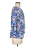 Talbots Paisley Blue 3/4 Sleeve Blouse Size M - photo 4