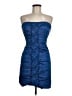 BCBGMAXAZRIA Blue Cocktail Dress Size 8 - photo 1
