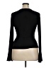 London Rose Black Long Sleeve Top Size XL - photo 2