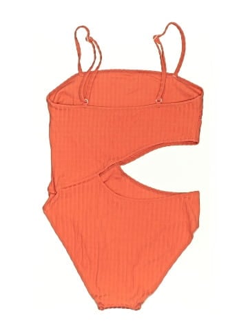 Solid & Striped One Piece Swimsuit (view 2)