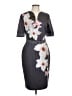 Ted Baker London Gray Cocktail Dress Size 12 (5) - photo 1