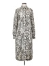 LDT 100% Polyester Animal Print Black Silver Casual Dress Size 4 - photo 1