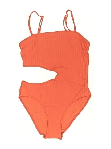 Solid & Striped One Piece Swimsuit (view 1)