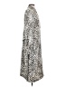 LDT 100% Polyester Animal Print Black Silver Casual Dress Size 4 - photo 4