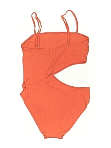 Solid & Striped One Piece Swimsuit (view 2)