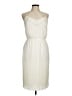 Express 100% Polyester Chevron-herringbone Ivory Casual Dress Size M - photo 1