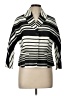Coldwater Creek Stripes Black Jacket Size 10 - photo 1