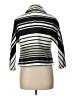Coldwater Creek Stripes Black Jacket Size 10 - photo 2