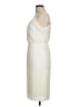 Express 100% Polyester Chevron-herringbone Ivory Casual Dress Size M - photo 5