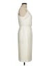 Express 100% Polyester Chevron-herringbone Ivory Casual Dress Size M - photo 4