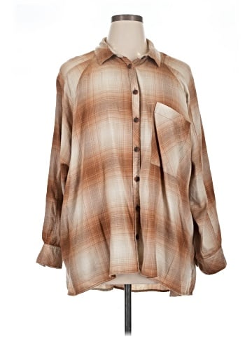BDG 3/4 Sleeve Blouse (view 1)