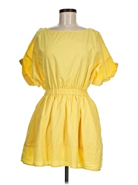 free people yellow dress Rendezvous Me Mini Dress