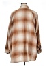 BDG Plaid Tan 3/4 Sleeve Blouse Size XL - photo 2