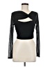 Threads Black Long Sleeve Top Size M - photo 1