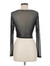 Threads Black Long Sleeve Top Size M - photo 2