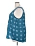 GNW 100% Polyester Teal Sleeveless Blouse Size 2X - photo 5