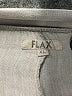 Flax 100% Linen Solid Gray Linen Pants Size XL - photo 3