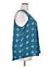 GNW 100% Polyester Teal Sleeveless Blouse Size 2X - photo 4