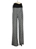 New Directions Chevron-herringbone Silver Casual Pants Size S - photo 1