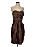 Bari Jay 100% Polyester Brown Cocktail Dress Size P (petite) - photo 1