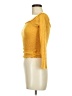 UK 2 LA Yellow 3/4 Sleeve Top Size M - photo 5