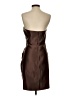 Bari Jay 100% Polyester Brown Cocktail Dress Size P (petite) - photo 2