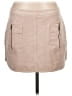 BCBGMAXAZRIA Tan Faux Leather Skirt Size L - photo 1