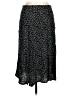 Shein 100% Polyester Animal Print Black Casual Skirt Size 8 - 10 - photo 1