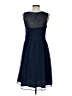 Tevolio 100% Polyester Solid Blue Cocktail Dress Size 4 - photo 2