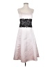 Wtoo 100% Polyester Ivory Cocktail Dress Size 4 - photo 1