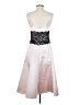 Wtoo 100% Polyester Ivory Cocktail Dress Size 4 - photo 2