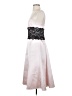 Wtoo 100% Polyester Ivory Cocktail Dress Size 4 - photo 5