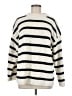 H&M Stripes Ivory Turtleneck Sweater Size M - photo 1