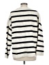 H&M Stripes Ivory Turtleneck Sweater Size M - photo 2